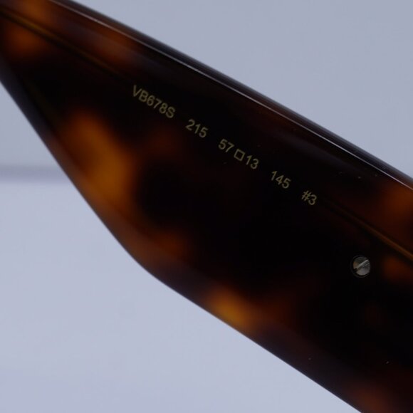 Victoria Beckham VB678S 215 Square Sunglasses – Havana/Blue Gradient - Picture 7 of 9